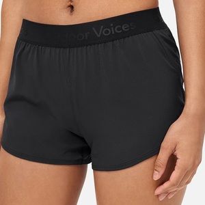 Outdoor voices relay shorts black